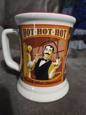 Large 3D Polar Express Fresh Hot Chocolate Coffee Mug Cup Warner Bros. ~EUC